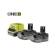 Набор 2xRB1840X + RC18120 RC18120-240X (18В; 4 Ач)  Ryobi 5133005092