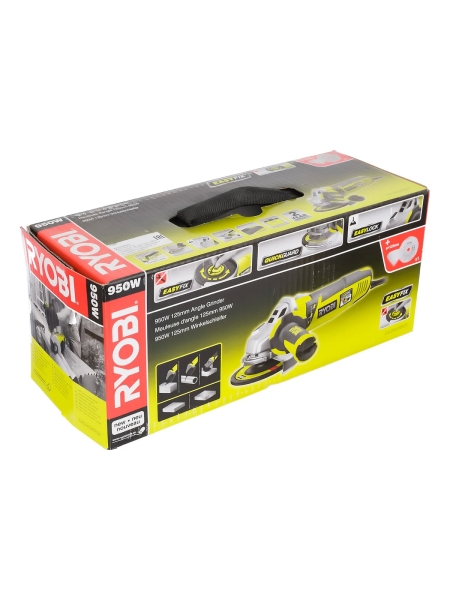 Угловая шлифмашина Ryobi EAG950RB-DF + алмазный диск 5133002272