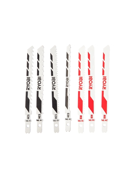 Набор пилок для лобзика 10 шт. Ryobi RAK10JSB 5132002702