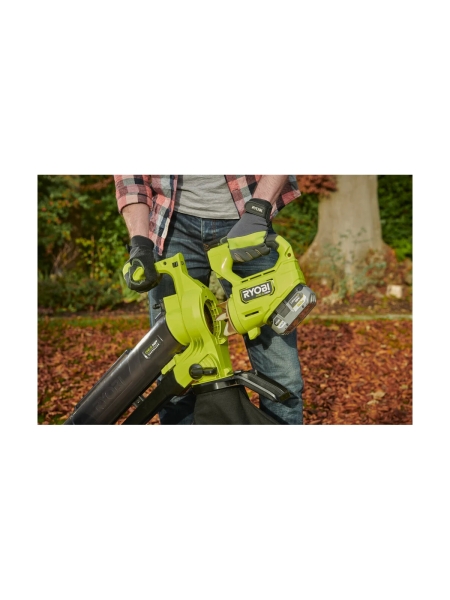 Бесщеточный садовый пылесос-воздуходувка Ryobi ONE+ 18В RY18BVXA-150 5133005666