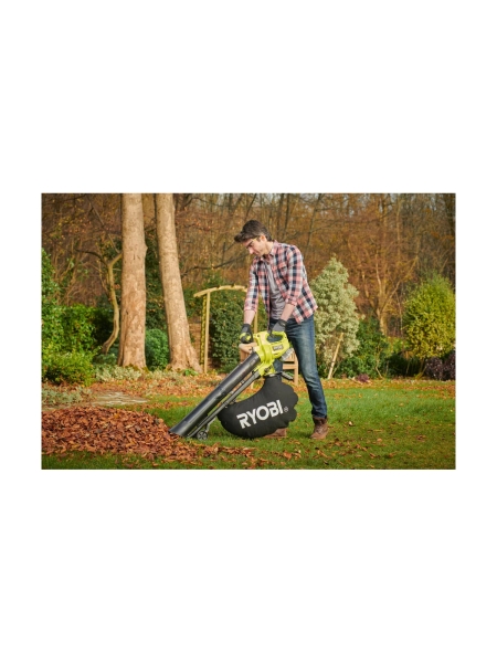 Бесщеточный садовый пылесос-воздуходувка Ryobi ONE+ 18В RY18BVXA-150 5133005666
