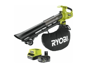 Бесщеточный садовый пылесос-воздуходувка Ryobi ONE+ 18В RY18BVXA-150 5133005666