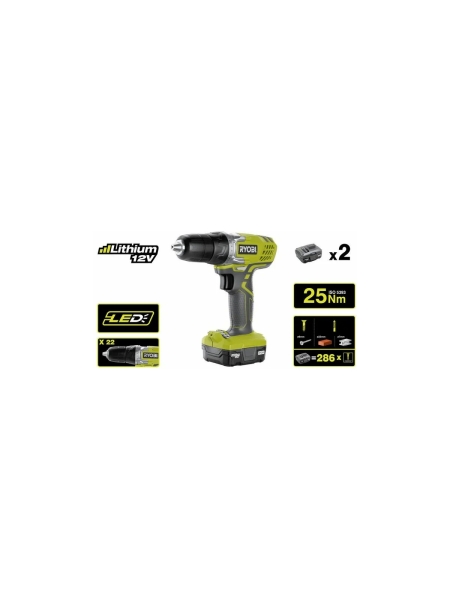 Дрель-шуруповерт Ryobi R12SD-LL13S 5133002323