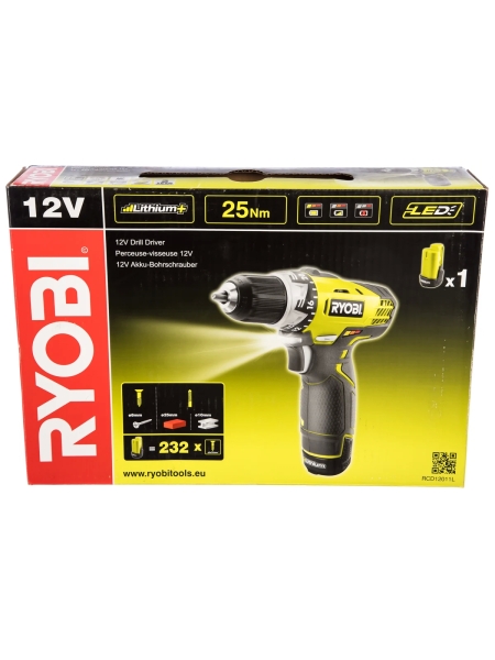 Аккумуляторная дрель-шуруповерт Ryobi RCD12011L 5133001156