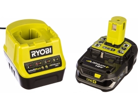 Набор Ryobi ONE+ RC18120-115 5133003357 аккумулятор (18 В; 1.5 А*ч; Li-Ion) и зарядное устройство RC18120