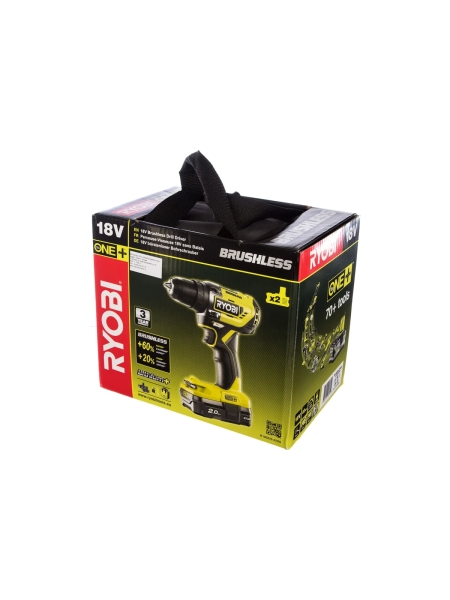 Бесщеточная дрель-шуруповерт Ryobi ONE+ R18DD5-220S 5133003733