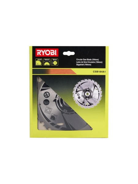 Диск пильный (184х16 мм; 24 Т) CSB184A1 Ryobi 5132003615