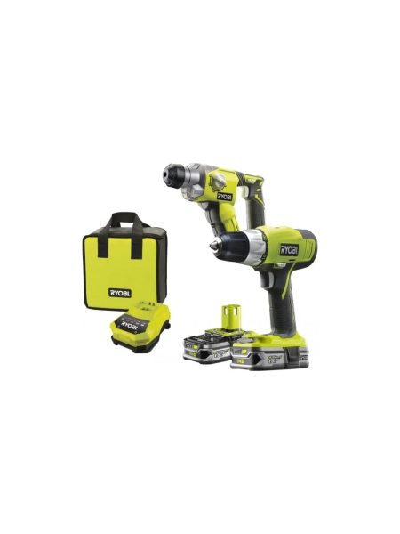 Набор инструментов Ryobi: перфоратор + дрель R18DDSDS-LL15S 5133002773