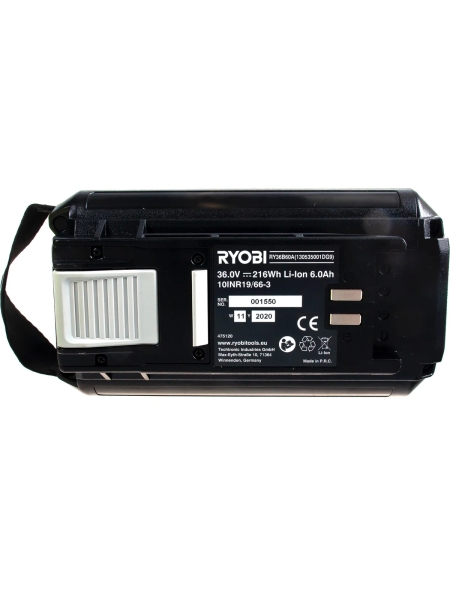 Аккумулятор Ryobi RY36B60A (36 В; 6.0 A*ч; Li-Ion) 5133004458