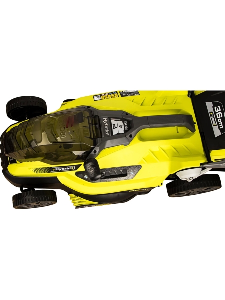 Гибридная газонокосилка Ryobi ONE+ RLM18X36H250F 5133003705