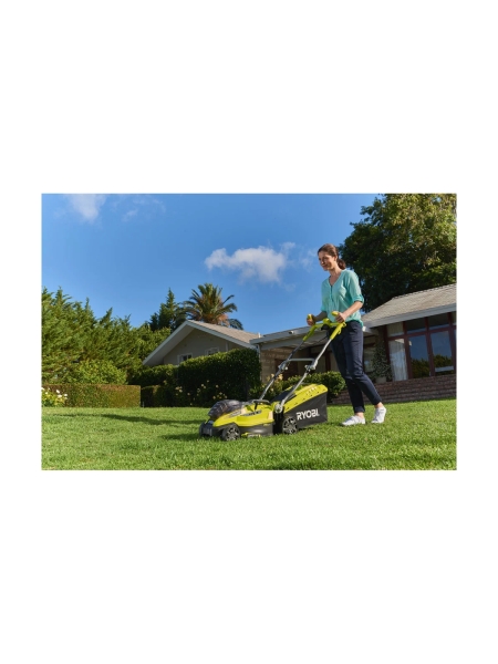 Гибридная газонокосилка Ryobi ONE+ RLM18X36H250F 5133003705