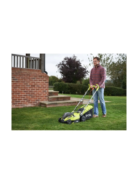Гибридная газонокосилка Ryobi ONE+ RLM18X36H240 5133002589