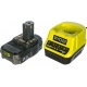 Набор Ryobi ONE+ RC18120-120 5133003368 аккумулятор (18 В; 2.0 А*ч; Li-Ion) и зарядное устройство RC18120