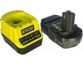 Набор Ryobi ONE+ RC18120-120 5133003368 аккумулятор (18 В; 2.0 А*ч; Li-Ion) и зарядное устройство RC18120
