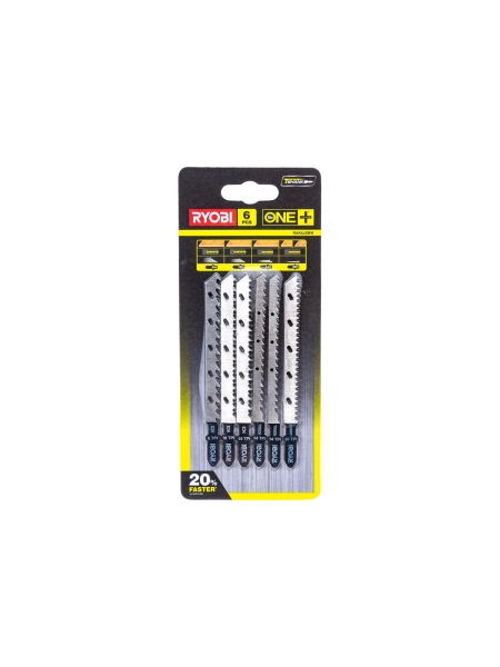 Набор пилочек для лобзика 6 шт Ryobi 5132002810