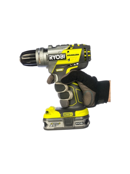 Бесщеточная ударная дрель-шуруповерт Ryobi ONE+ R18PDBL-225S 5133003613