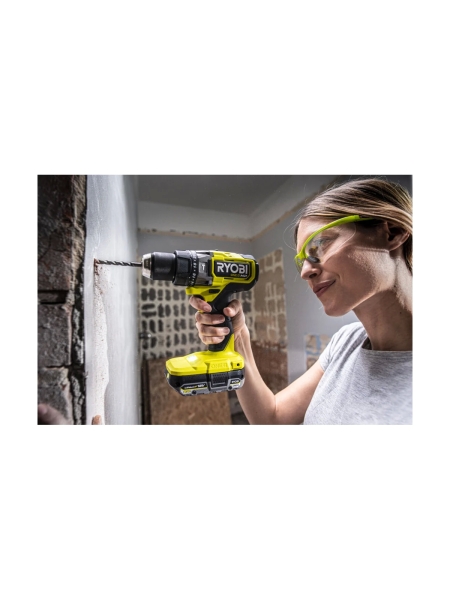 Дрель-шуруповерт Ryobi RPD18X-242S 18В, бесщеточная, ударная 5133005283