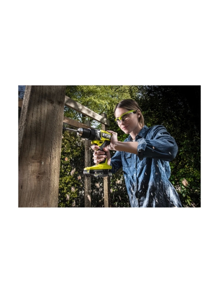 Дрель-шуруповерт Ryobi RPD18X-242S 18В, бесщеточная, ударная 5133005283