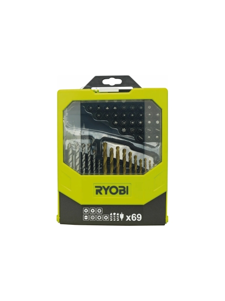 Набор комбинированный RAK69MiX 69 предметов Ryobi 5132002687