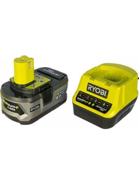 Набор Ryobi ONE+ RC18120-140 5133003360 аккумулятор (18 В; 4.0 A*ч; Li-Ion) и зарядное устройство RC18120
