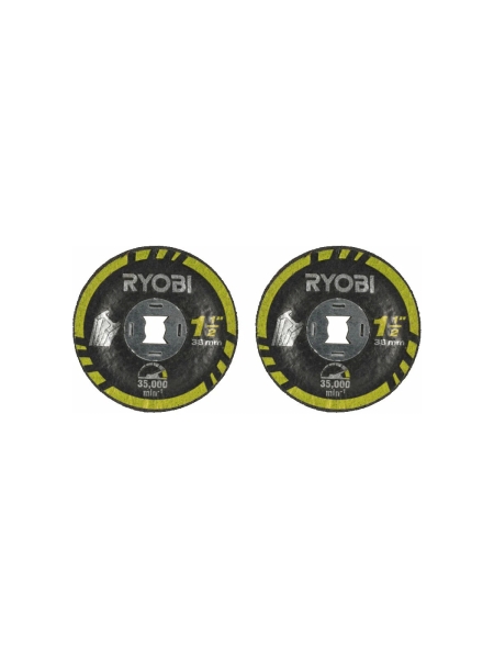 Насадка для прямошлифмашины RAR507-2 2 шт, 38 мм Ryobi 5132005855