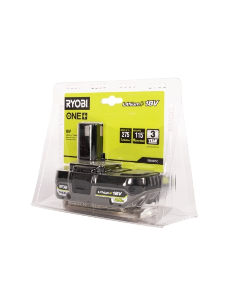 Аккумулятор RB1825C ONE+ 18В, 2.5Ач Ryobi 5133005516