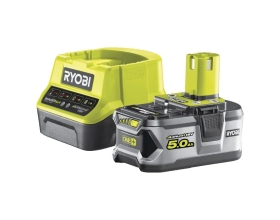 Набор Ryobi ONE+ RC18120-150 5133003366 аккумулятор (18 В; 5.0 А*ч; Li-Ion) и зарядное устройство RC18120