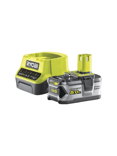 Набор Ryobi ONE+ RC18120-150 5133003366 аккумулятор (18 В; 5.0 А*ч; Li-Ion) и зарядное устройство RC18120