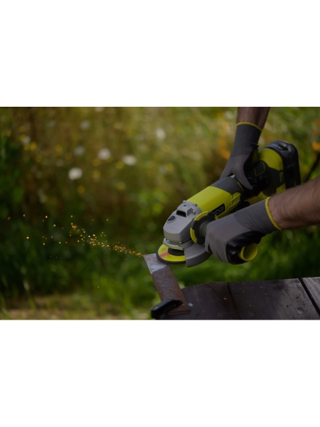 Аккумуляторная угловая шлифмашина Ryobi ONE+ R18AG-0 5133001903