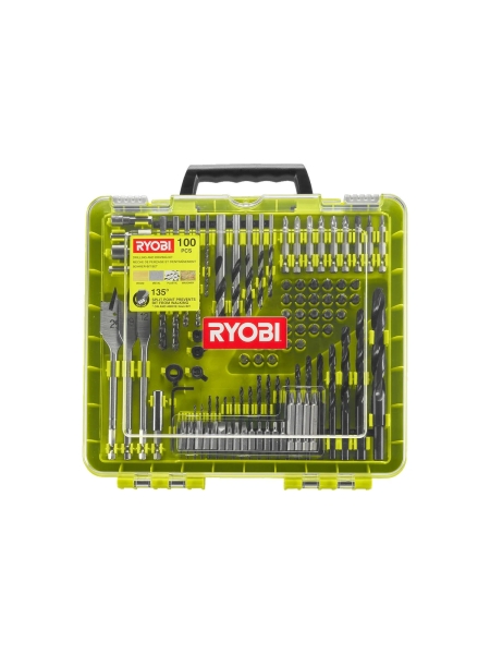 Набор сверл и бит (100 шт.) Ryobi RAKDD100 5132004666