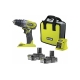 Ударная дрель-шуруповерт Ryobi ONE+ R18PD2-220S 5133004459