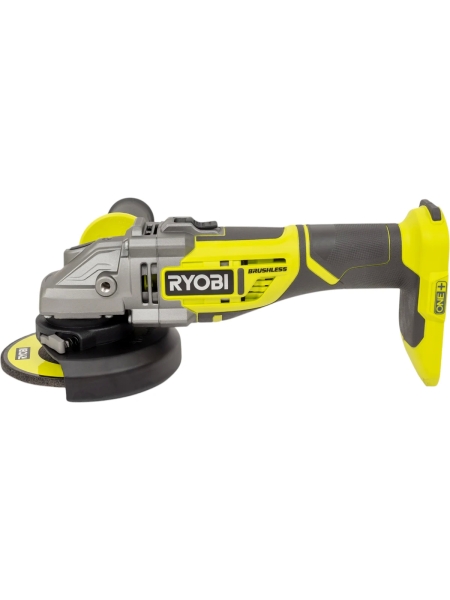 Углошлифмашина бесщеточная Ryobi ONE+ R18AG7-0  без аккумулятора в комплекте 5133002852