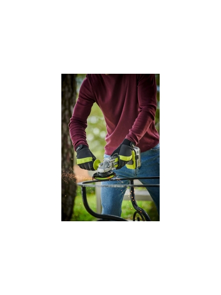 Углошлифмашина бесщеточная Ryobi ONE+ R18AG7-0  без аккумулятора в комплекте 5133002852
