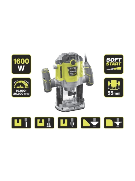 Фрезер Ryobi RRT1600-K 5133002421