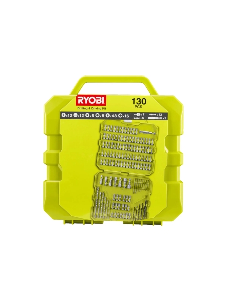 Набор бит и сверл RAKDD130 130 шт Ryobi 5132004155
