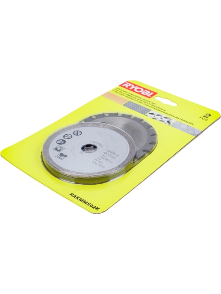 Набор из пильного и алмазного дисков RAKMMS02K Ryobi 5132004662