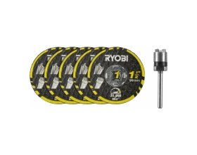 Насадка для прямошлифмашины RAR301-6 5 отрезных дисков, 38 мм + держатель Ryobi 5132005836