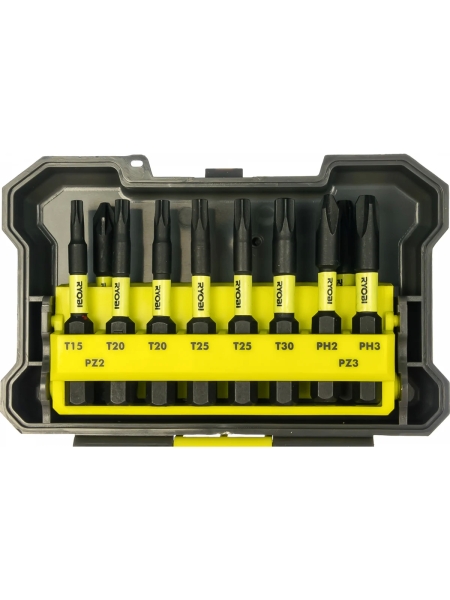 Набор ударостойких бит (10 шт; 50 мм) Ryobi 5132003176