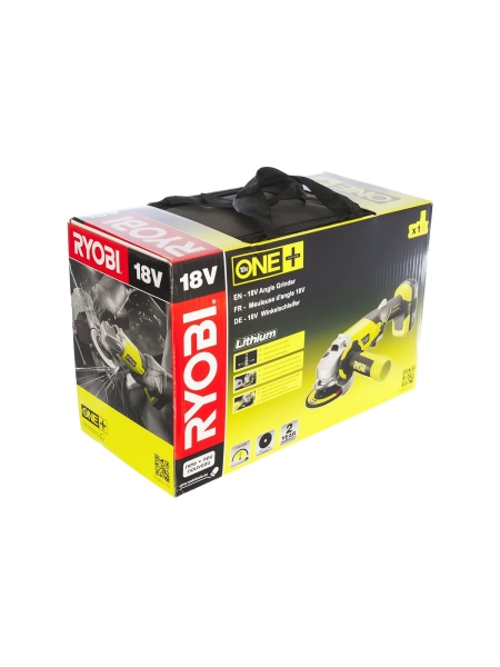 Углошлифмашина Ryobi ONE+ R18AG-L13S 5133002192