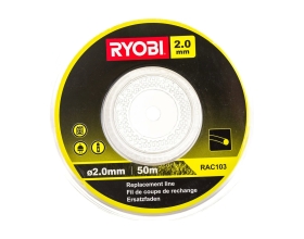Леска (2.0 мм; 50 м; круг) RAC103 Ryobi 5132002640