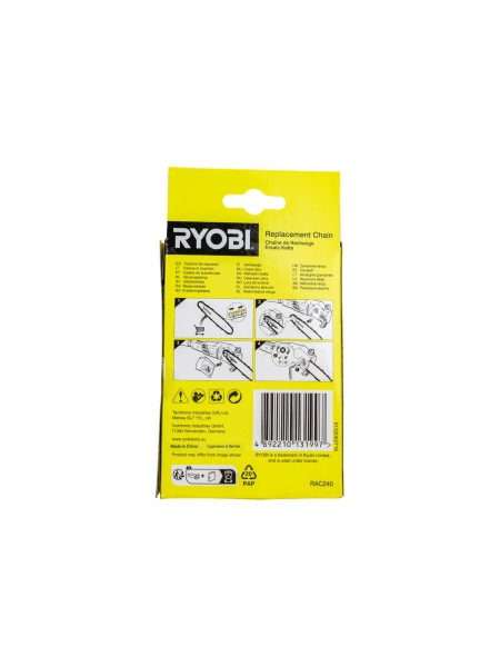 Цепь пильная для RPP755E (25 см; 1.3 мм; 3/8"; 40 зв.) RAC240 Ryobi 5132002715