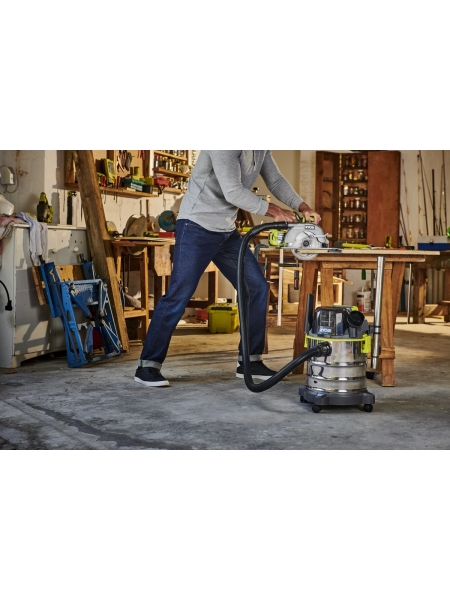 Строительный пылесос Ryobi ONE+ R18WDV-0 5133004724