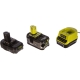 Набор Ryobi ONE+ RC18120-242 5133003365 аккумуляторы (18 В; 4.0 А*ч + 2.0 A*ч; Li-Ion) и зарядное устройство RC18120