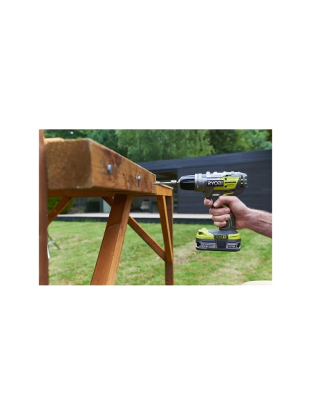 Бесщеточная ударная дрель-шуруповерт Ryobi ONE+ R18PDBL-LL25S 5133002441