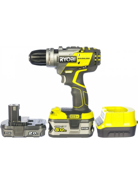 Бесщеточная ударная дрель-шуруповерт Ryobi ONE+ R18PDBL-252S 5133003614