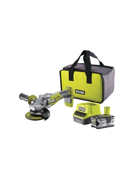 Бесщеточная углошлифмашина Ryobi ONE+ R18AG7-140S 5133004231