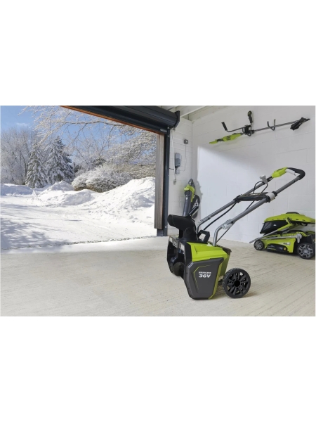 Аккумуляторный бесщеточный снегоуборщик Ryobi RST36B51 5133005056