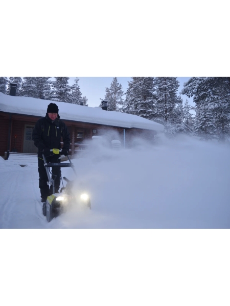 Аккумуляторный бесщеточный снегоуборщик Ryobi RST36B51 5133005056