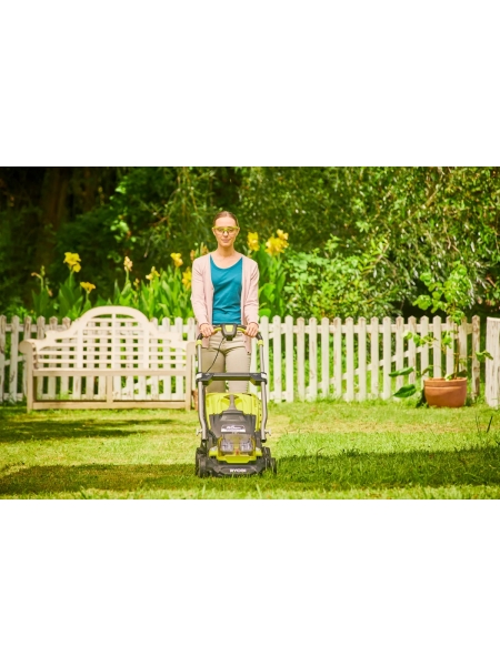 Бесщеточная газонокосилка Ryobi ONE+ RY18LMX40A-0 5133004584