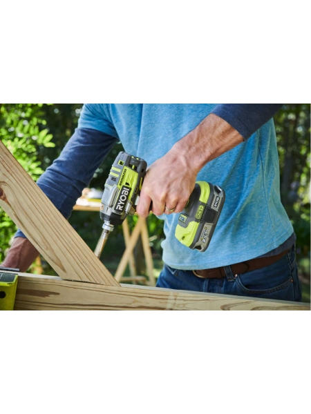 Импульсный бесщеточный винтоверт Ryobi ONE+ R18IDBL-0  без аккумулятора в комплекте 5133002662